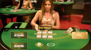 Live Dealer Poker 1